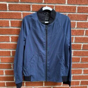 Theory Mens Navy Bomber Jacket